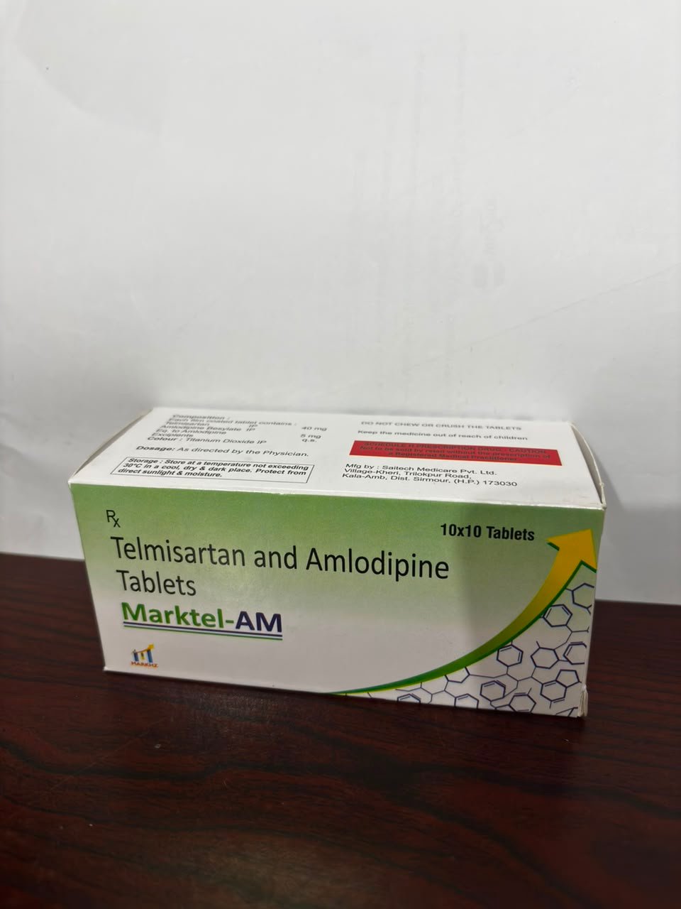 Marktel-AM — Telmisartan 40 mg + Amlodipine 5 mg pack shot